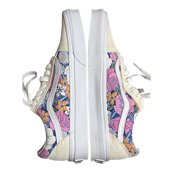 Vans Other - NWOT VANS Old Skool Retro Floral Unisex Low Top Suede Sneakers